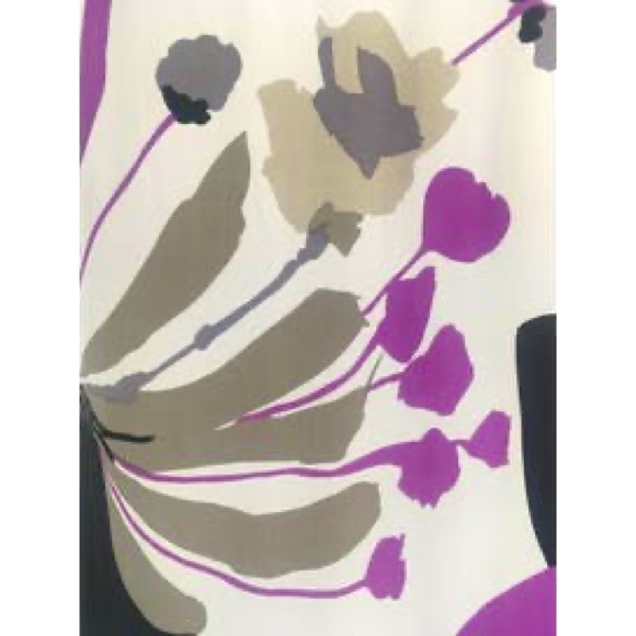 Studded Floral Print Silk Dress by Sheri Bodell- L - Picture 7 of 16